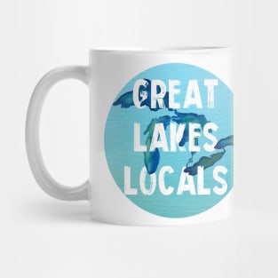 Great Lakes Locals Logo Mug